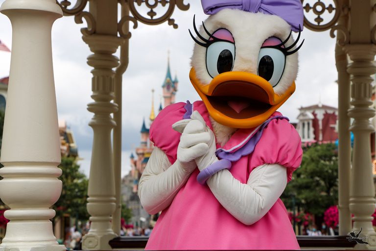 Fotos mit den Disney Figuren
